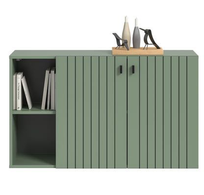 Homes & Jones Garderobenschrank 106 cm breit hängend, Dielenschrank, Flurmöbel