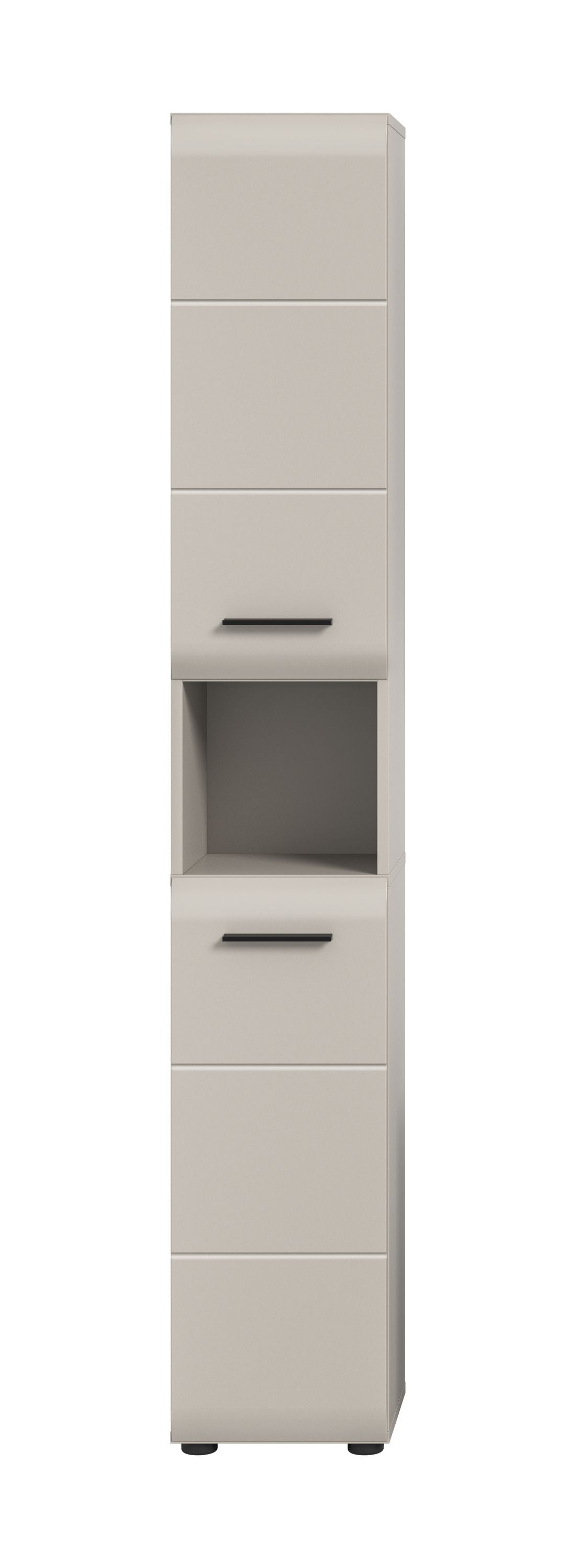Homes & Jones Badhochschrank schmal 30 cm breit, Badschrank, Badmöbel