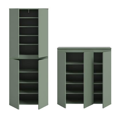 Homes & Jones Universalschrank 2-tlg., Mehrzweckschrank, Breite Gesamt 190 cm
