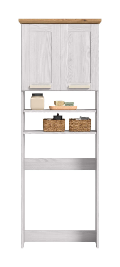 Homes & Jones Waschmaschinenschrank Landhausstil, Waschmaschinen-Überbauschrank