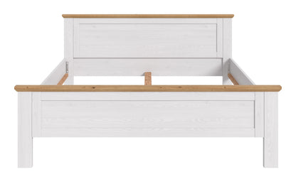 Bed 180x200 VERONA (W/H/D: approx. 189/90/209 cm) in Sibiu Larch replica/Sibiu Larch replica