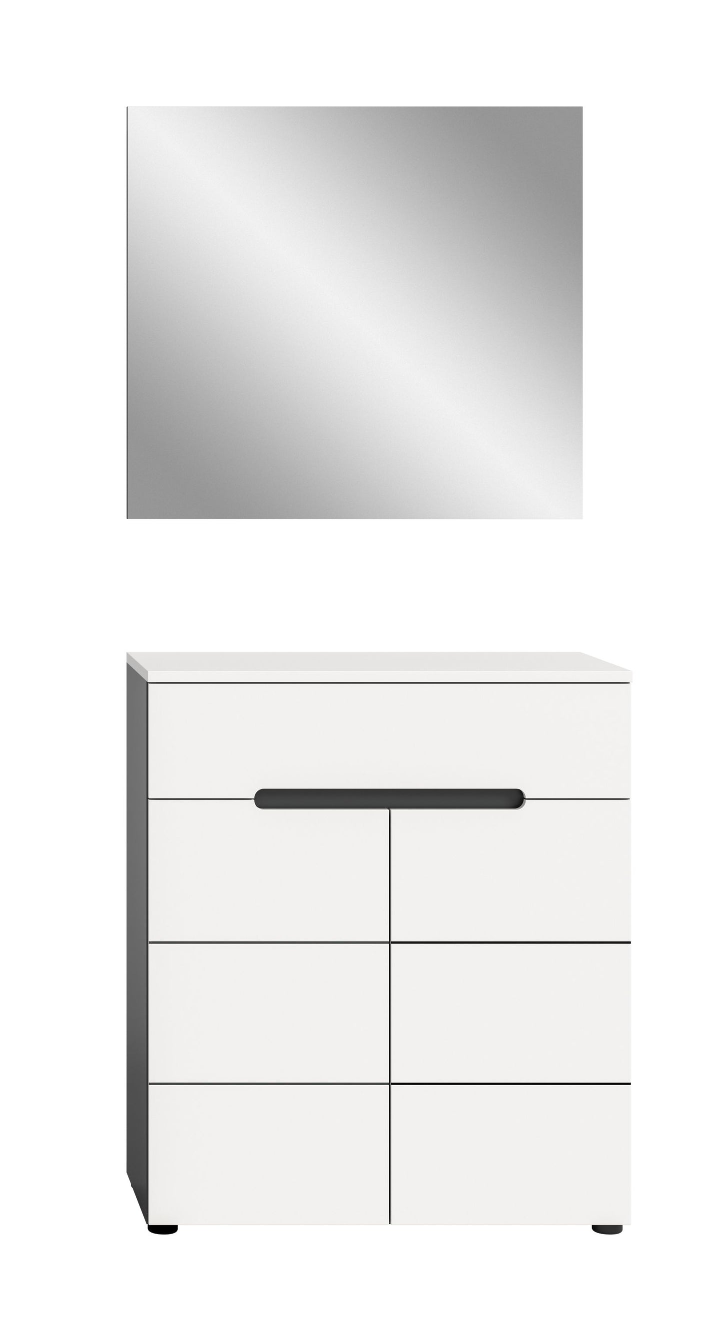 Homes & Jones Garderoben Set 2-tlg., Flurmöbel Set passend für kleine Flure