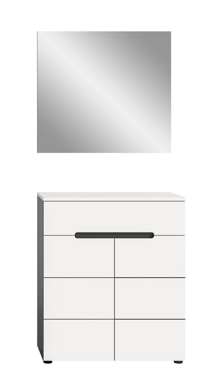 Homes & Jones Garderoben Set 2-tlg., Flurmöbel Set passend für kleine Flure