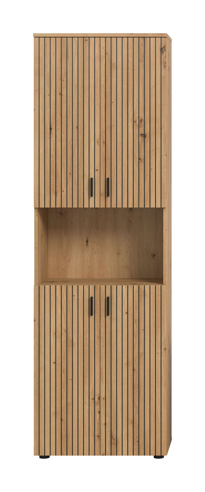 Meuble de salle de bain MONE (l/h/p : env. 60/192/30 cm) en cachemire/cachemire