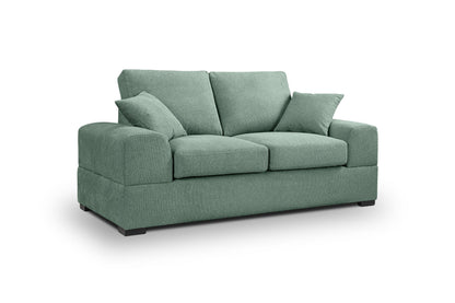 Homes & Jones Sofa 2-Sitzer mit Stoffbezug, Modernes Kompaktes Sofa pflegeleicht