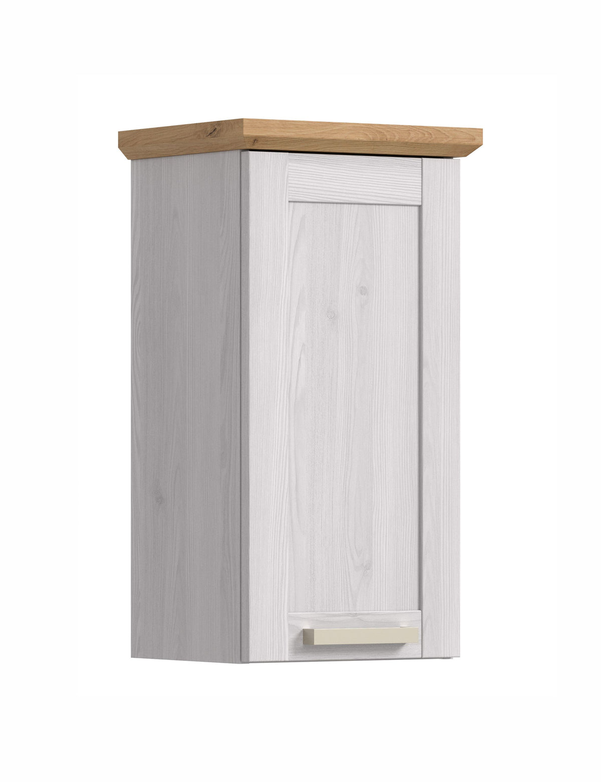 Wall cabinet VERONA (W/H/D: approx. 39/71/34 cm) in Sibiu Larch reproduction/Sibiu Larch reproduction