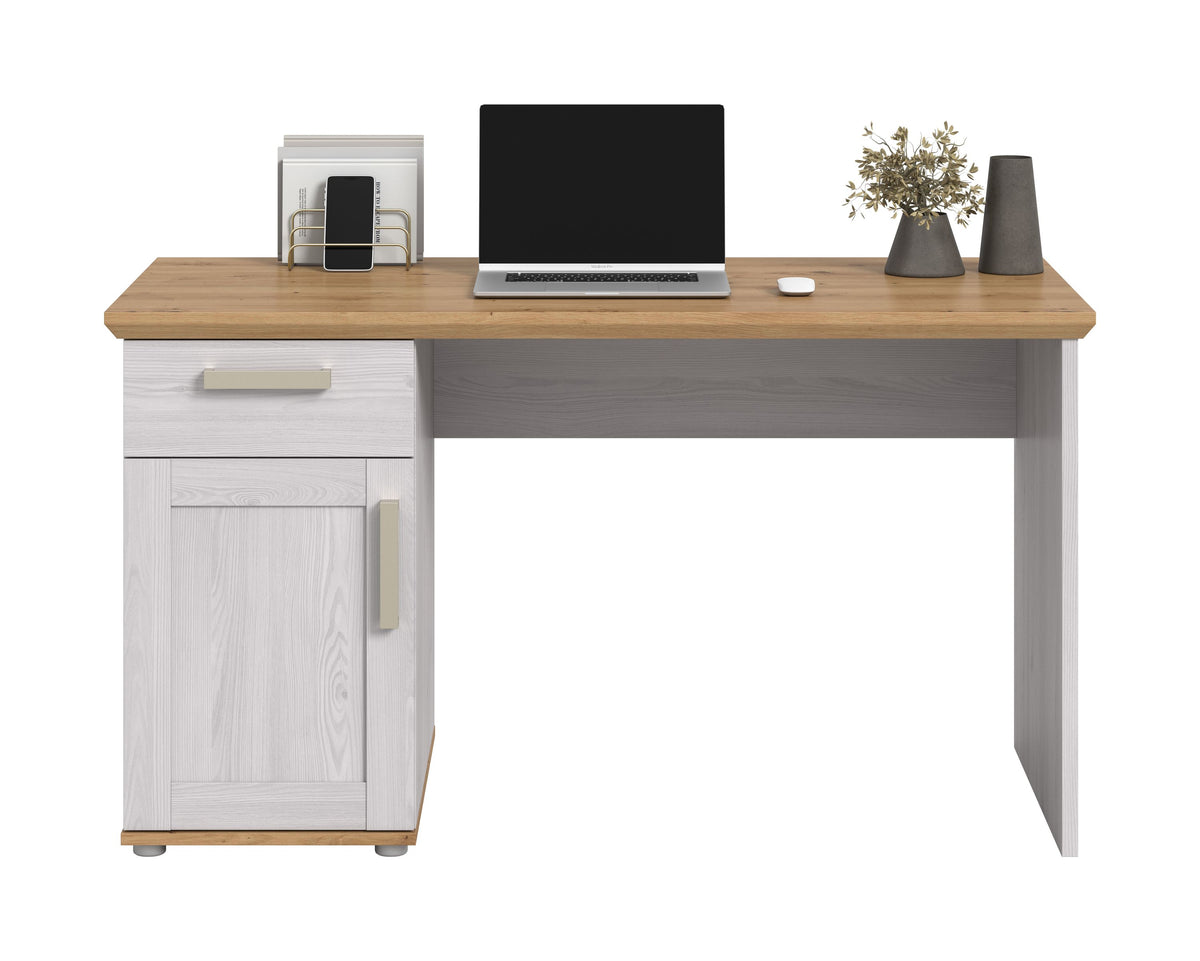 VERONA Desk (W/H/D: approx. 134/75/62 cm) in Sibiu Larch replica/Sibiu Larch replica