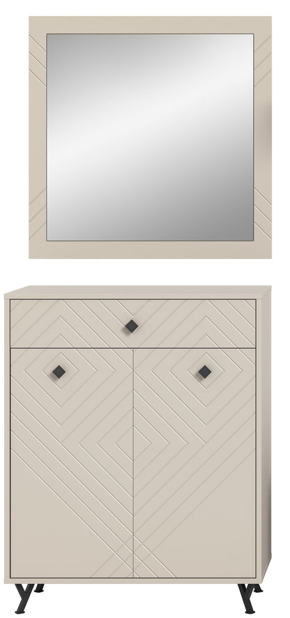 Homes & Jones Garderoben Set 2-tlg., Flurmöbel Set passend für kleine Flure