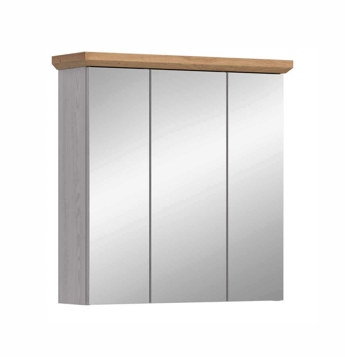 Mirror cabinet VERONA (W/H/D: approx. 69/71/21 cm) in Sibiu Larch imitation/Sibiu Larch imitation