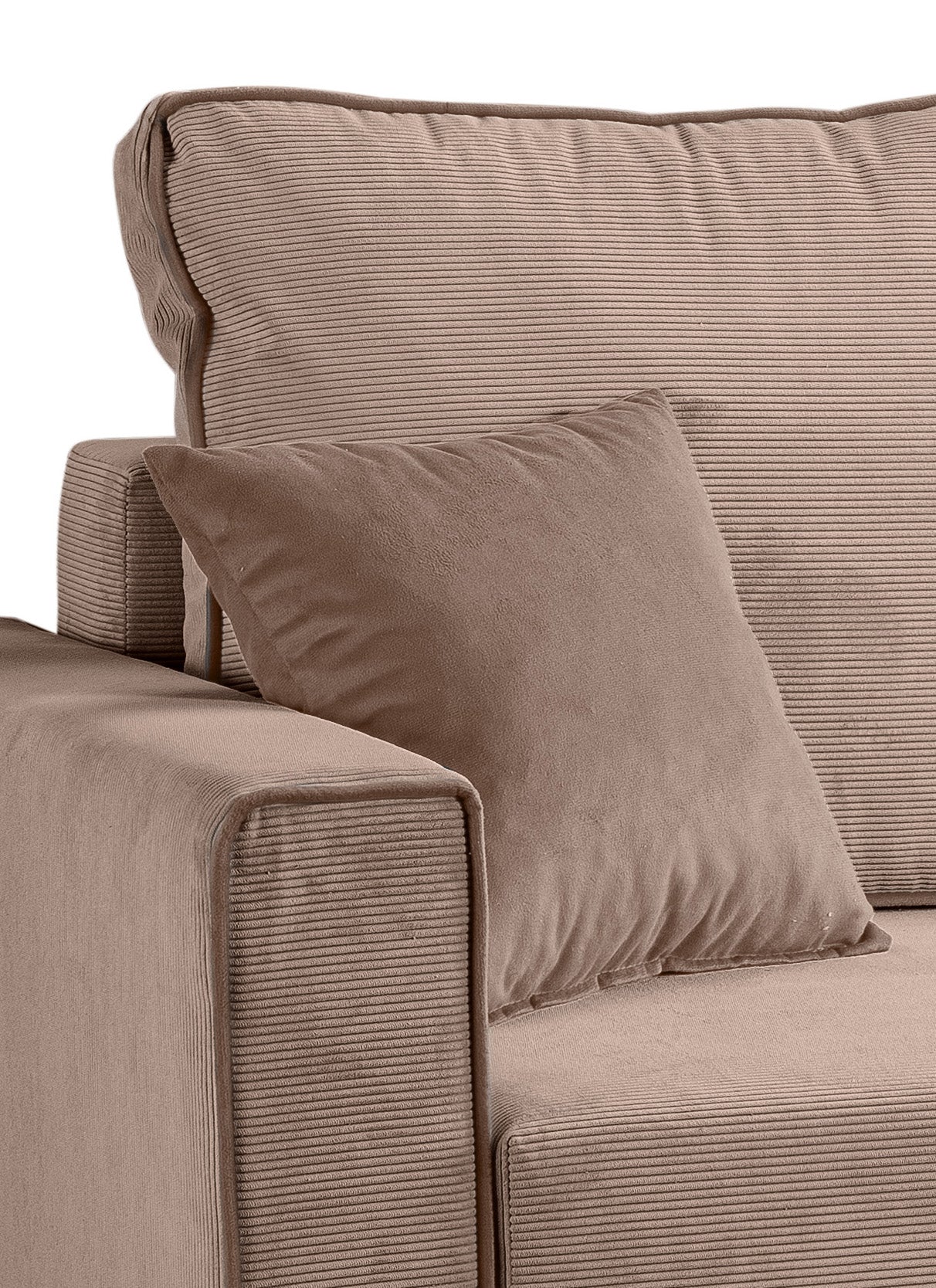 Canapé-lit Marti – Canapé moderne en velours côtelé avec fonction couchage