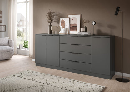 Homes & Jones Sideboard-Kommode, Wohnzimmerschrank-Universalschrank, Wohnmöbel