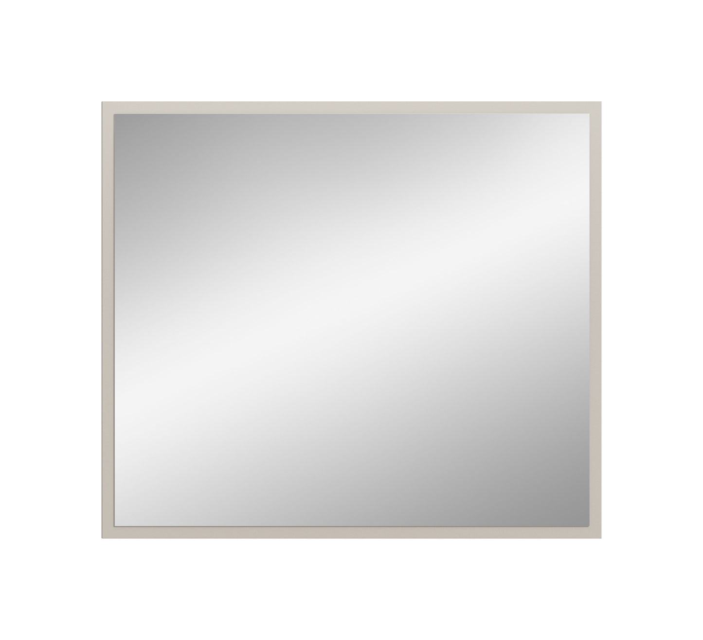 Miroir SLIDE (L/H/P : env. 80/70/2 cm) en cachemire/surface miroir