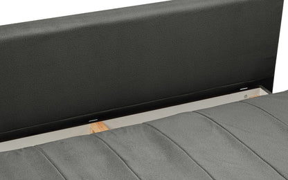 Canapé convertible Sendi – Luxueux canapé en velours avec fonction couchage