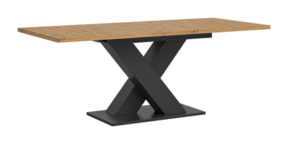 Table de salle à manger MOTION (L/H/P : env. 150/76/90 cm) en blanc/cachemire