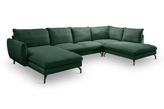 Canapé d'angle Toronto – Canapé d'angle durable avec rembourrage en mousse froide