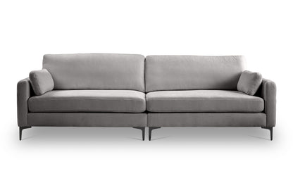 Canapé Venti – Canapé rembourré 4 places de haute qualité avec revêtement en tissu tissé
