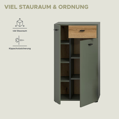 Homes & Jones Badkommode, Badhighboard- Badezimmerschrank, Badmöbel