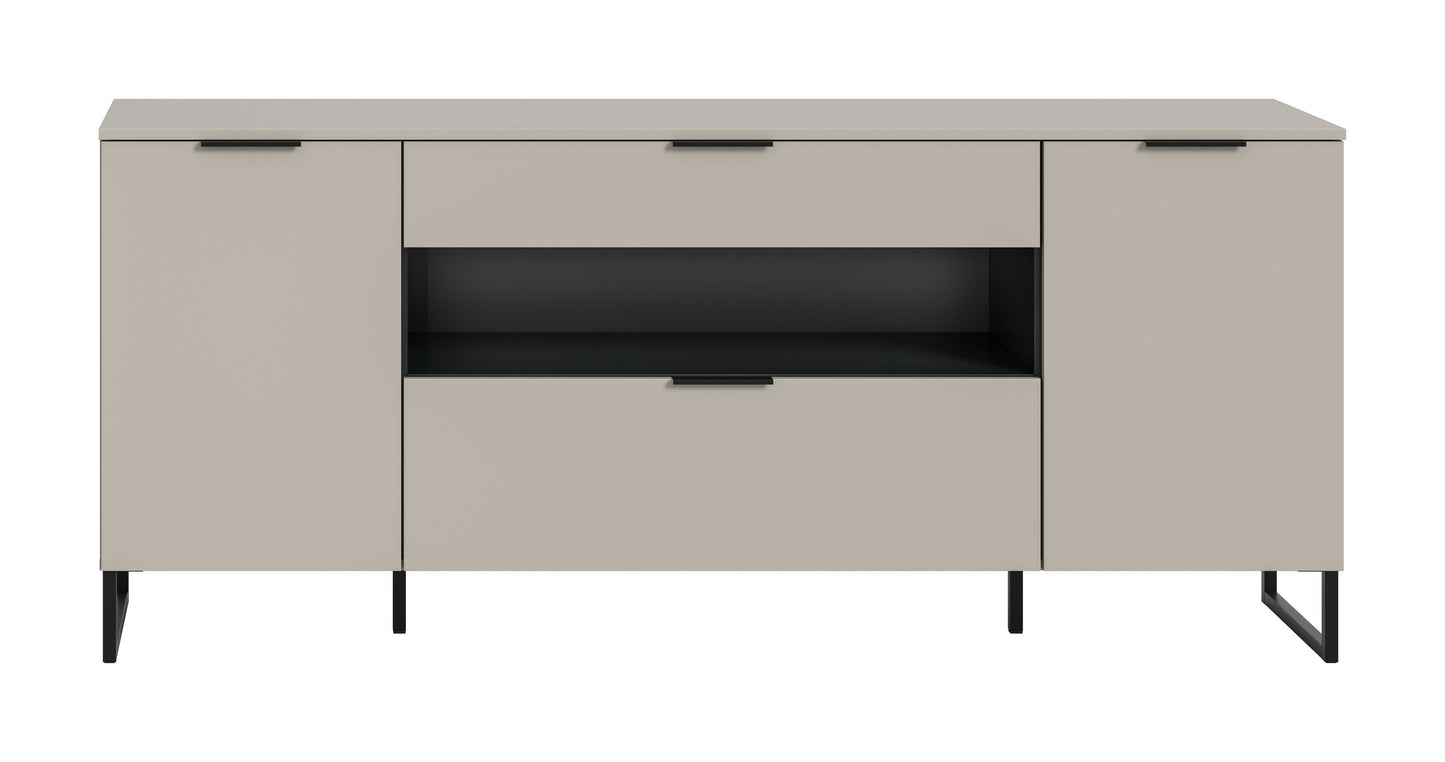 Homes & Jones Sideboard -TV Möbel, Wohnzimmerschrank in Kaschmirfarben