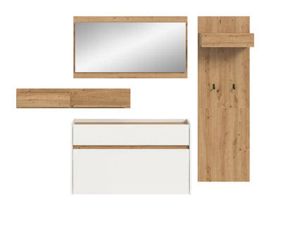 Ensemble de vestibule DRIVE (L/H/P : env. 205/192/32 cm) en sauge/sauge