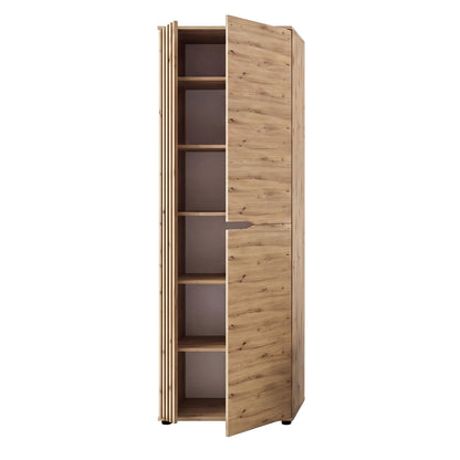 Keno Garderobenschrank (B/H/T: 65x191x37 cm) in Artisan Eiche Nachbildung