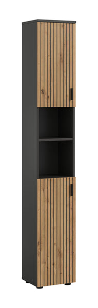 Meuble de salle de bain MONE (l/H/P : env. 30/192/30 cm) en cachemire/cachemire