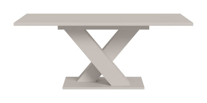 Table de salle à manger MOTION (L/H/P : env. 150/76/90 cm) en blanc/cachemire