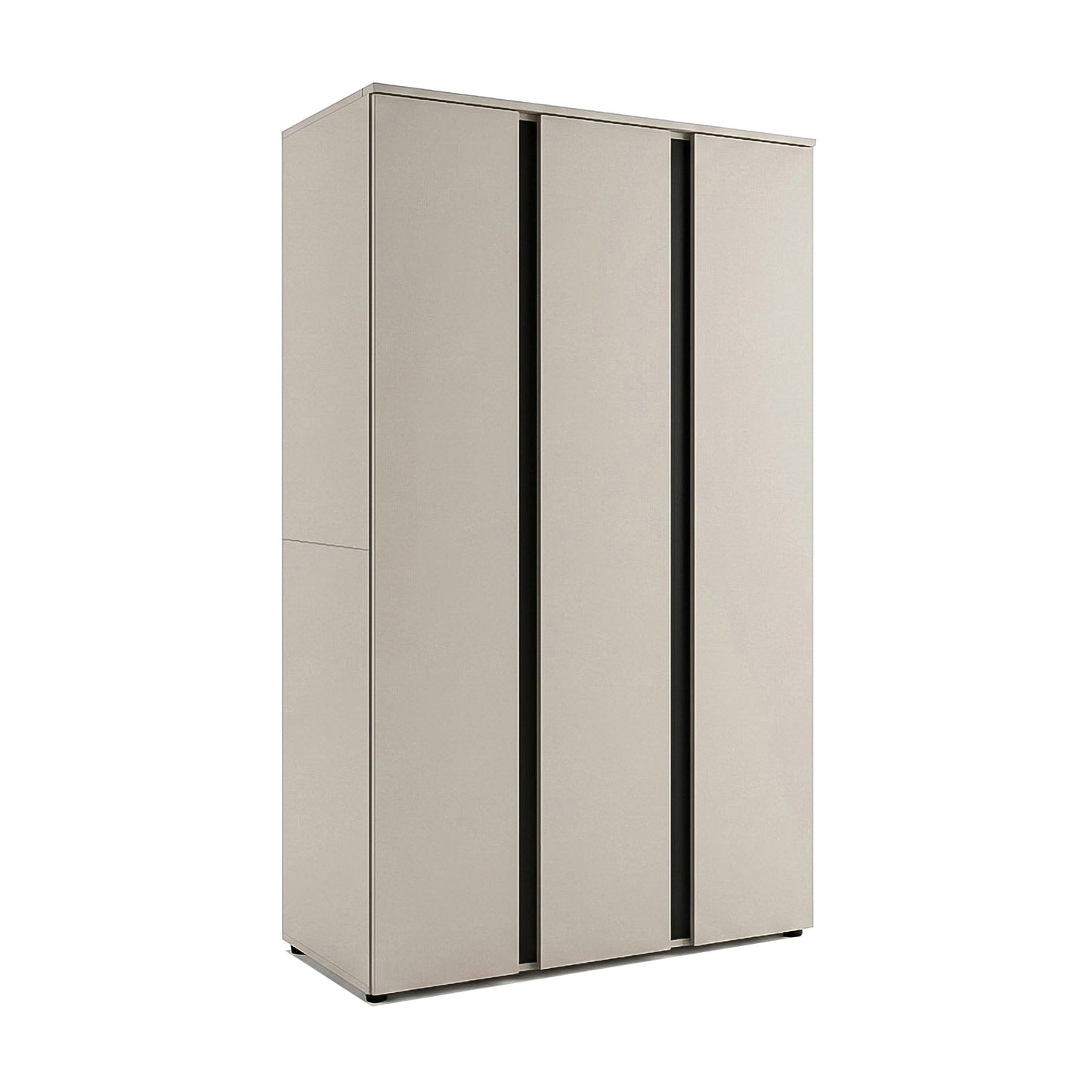 Amara Kleiderschrank 3-türig (B/H/T: 121x184x52 cm) in Kaschmir