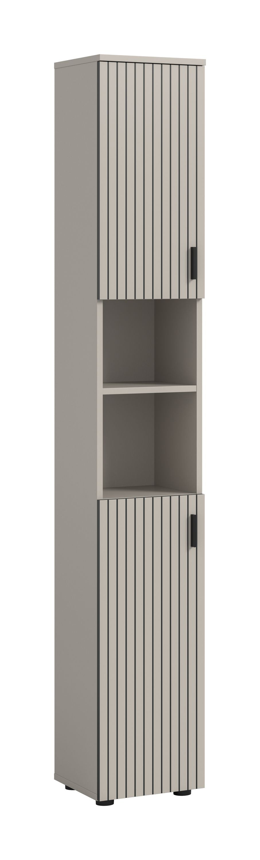 Meuble de salle de bain MONE (l/H/P : env. 30/192/30 cm) en cachemire/cachemire