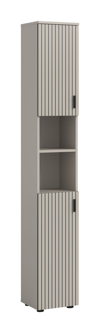 Meuble de salle de bain MONE (l/H/P : env. 30/192/30 cm) en cachemire/cachemire