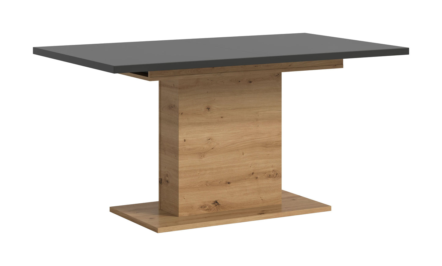 Homes & Jones Esstisch 150x76x90 cm, Esszimmertisch-Tisch mit Säulen Gestell