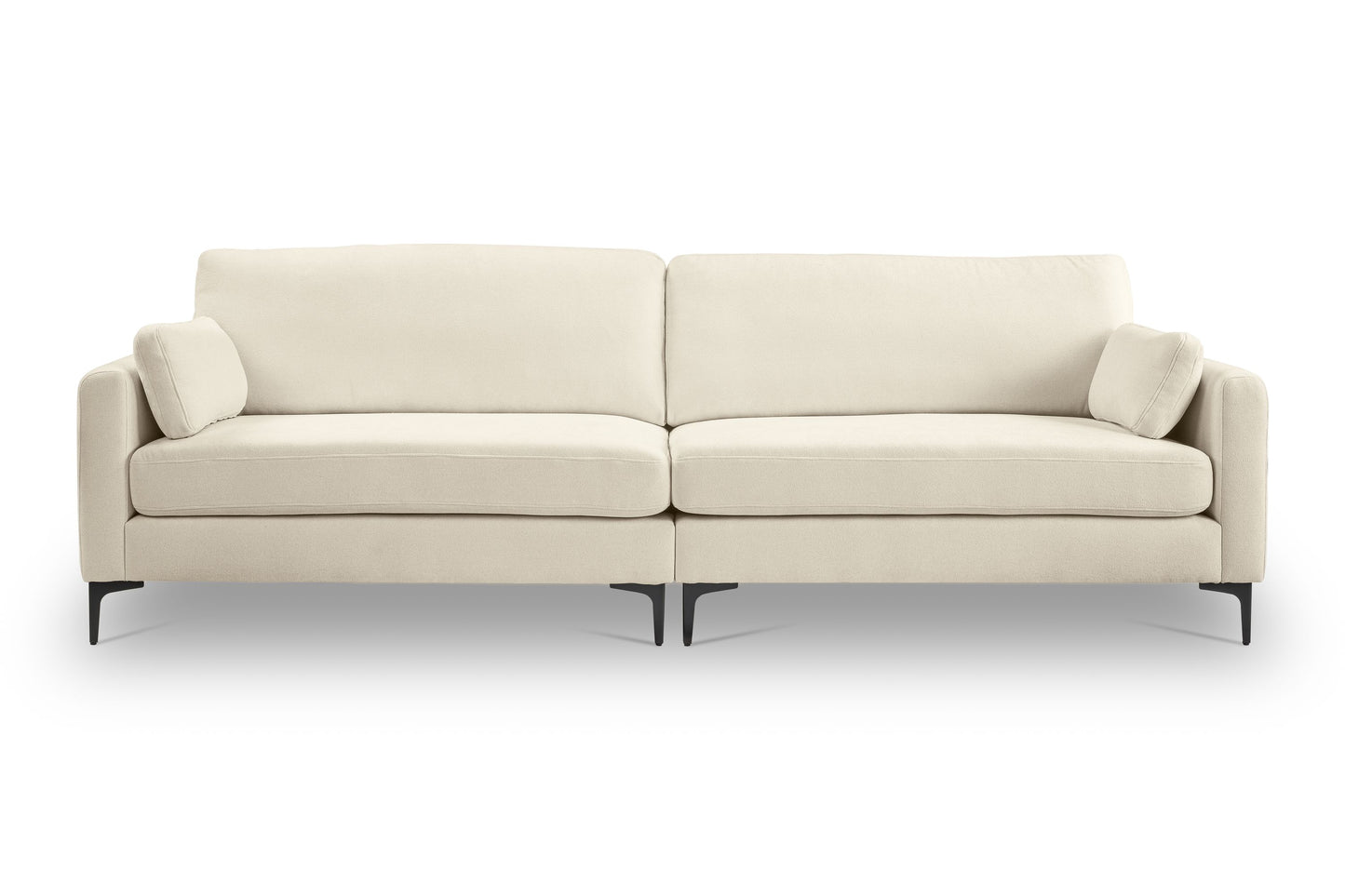 Canapé Venti – Canapé rembourré 4 places de haute qualité avec revêtement en tissu tissé