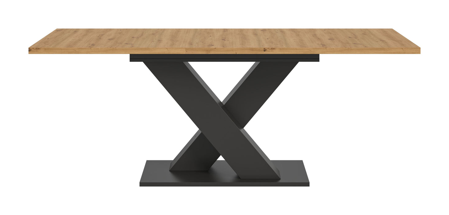 Table de salle à manger MOTION (L/H/P : env. 150/76/90 cm) en blanc/cachemire