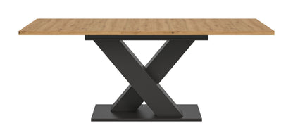 Table de salle à manger MOTION (L/H/P : env. 150/76/90 cm) en blanc/cachemire