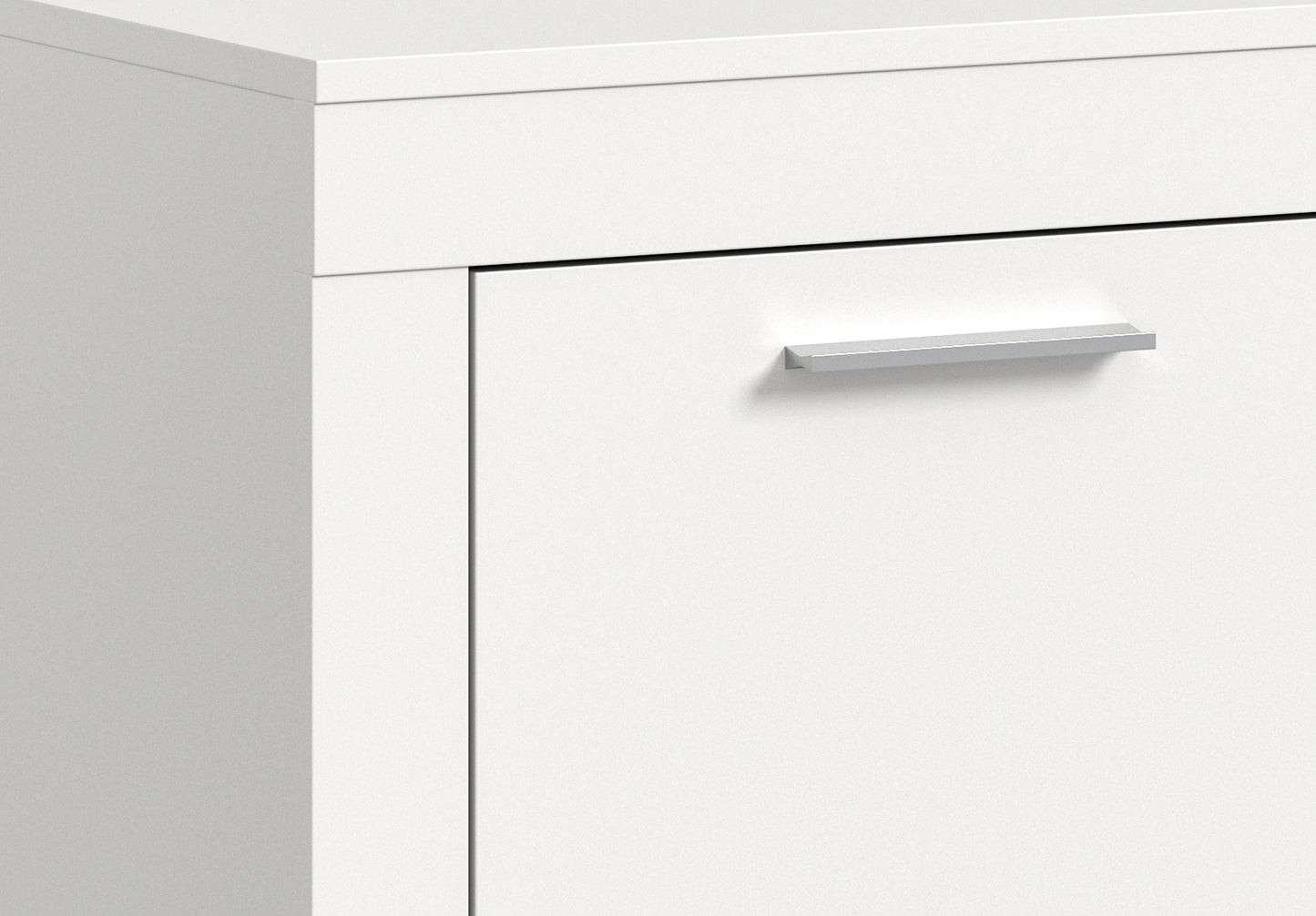Meuble TV bas JAM (L/H/P : env. 160/37/40 cm) en imitation chêne Wotan/gris