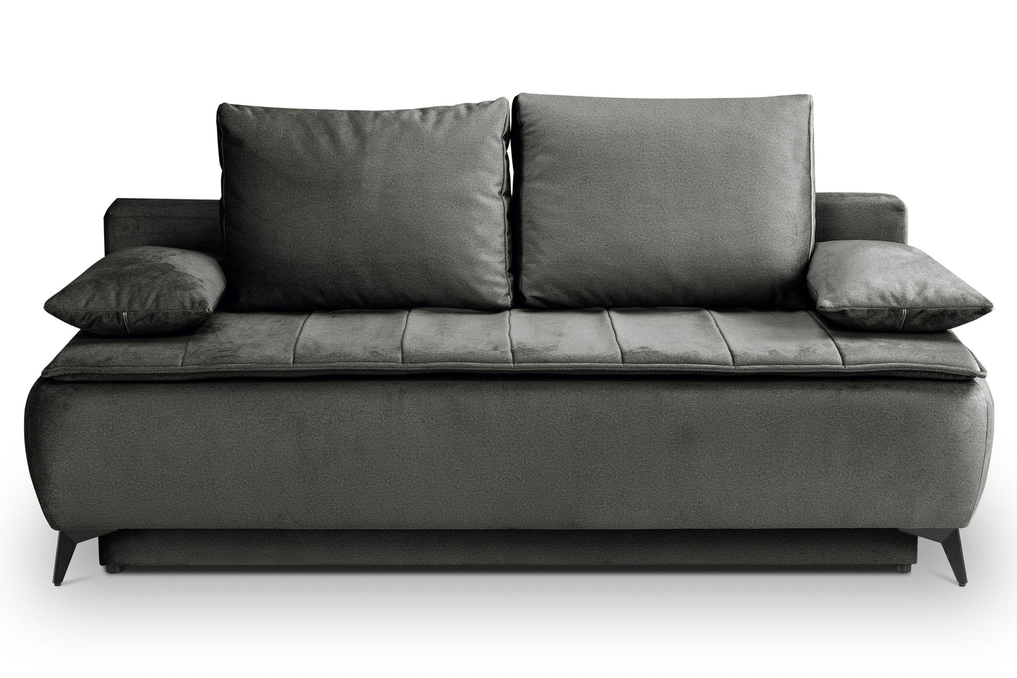 Canapé convertible Sendi – Luxueux canapé en velours avec fonction couchage