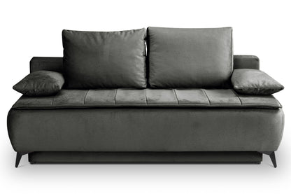 Canapé convertible Sendi – Luxueux canapé en velours avec fonction couchage