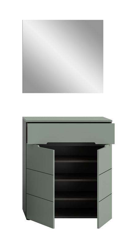 Homes & Jones Garderoben Set 2-tlg., Flurmöbel Set passend für kleine Flure