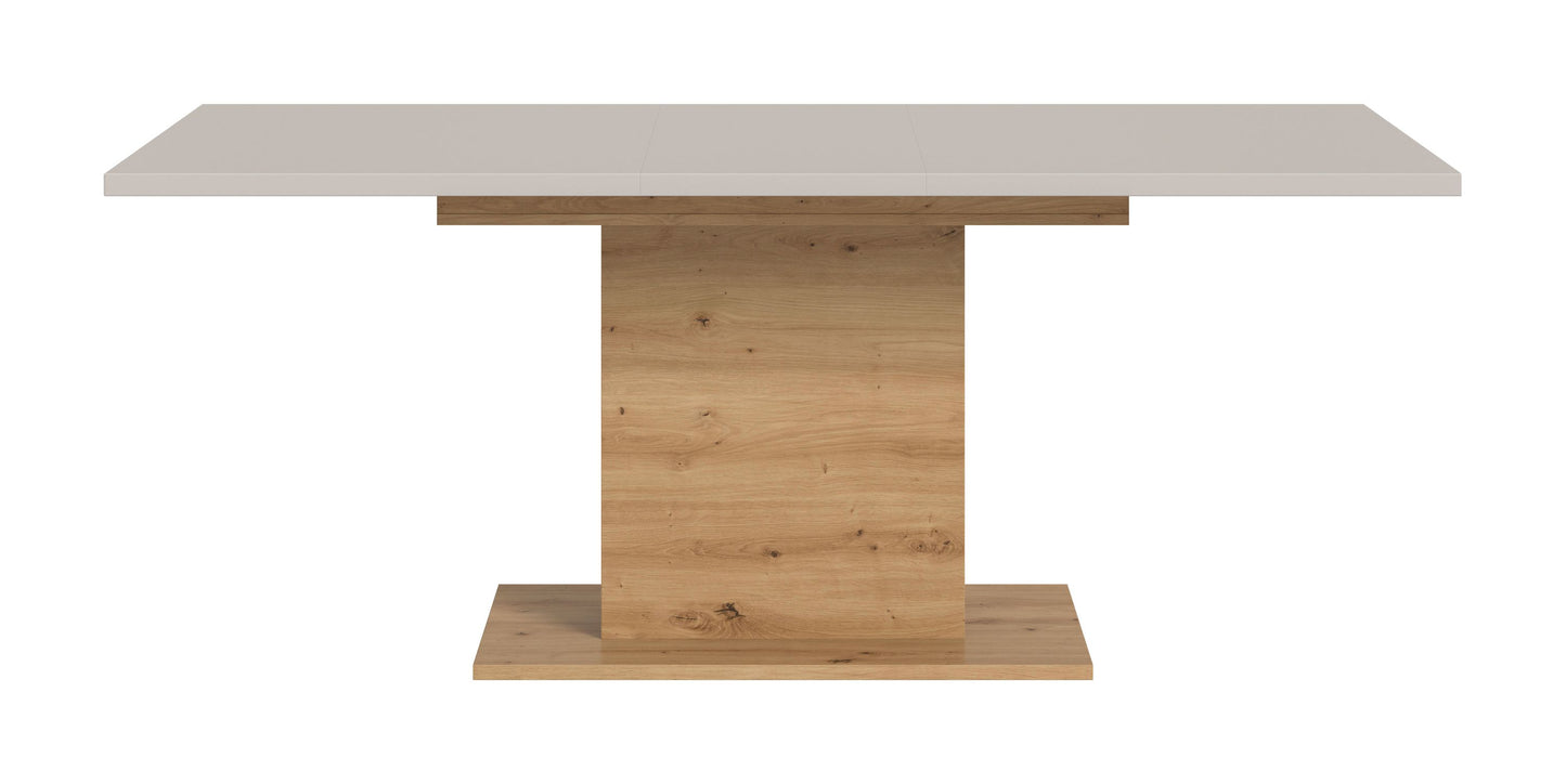 Homes & Jones Esstisch 150x76x90 cm, Esszimmertisch-Tisch mit Säulen Gestell