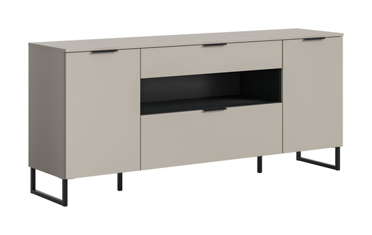 Buffet NOIDA (L/H/P : env. 185/80/41 cm) coloris Cachemire/Cachemire