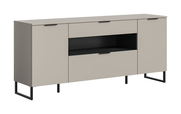 Buffet NOIDA (L/H/P : env. 185/80/41 cm) coloris Cachemire/Cachemire
