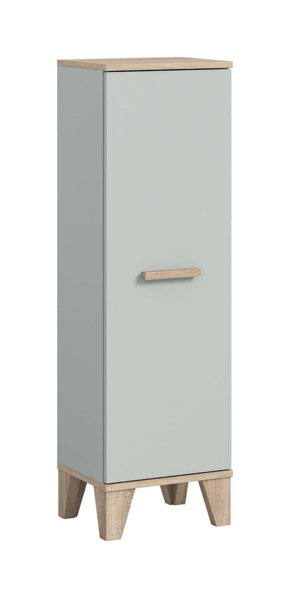 Meuble de salle de bain STAR (L/H/P : env. 34/116/31 cm) en vert clair/vert clair