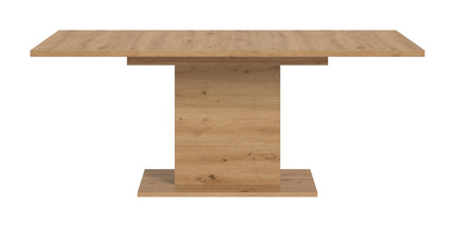 Homes & Jones Esstisch 150x76x90 cm, Esszimmertisch-Tisch mit Säulen Gestell