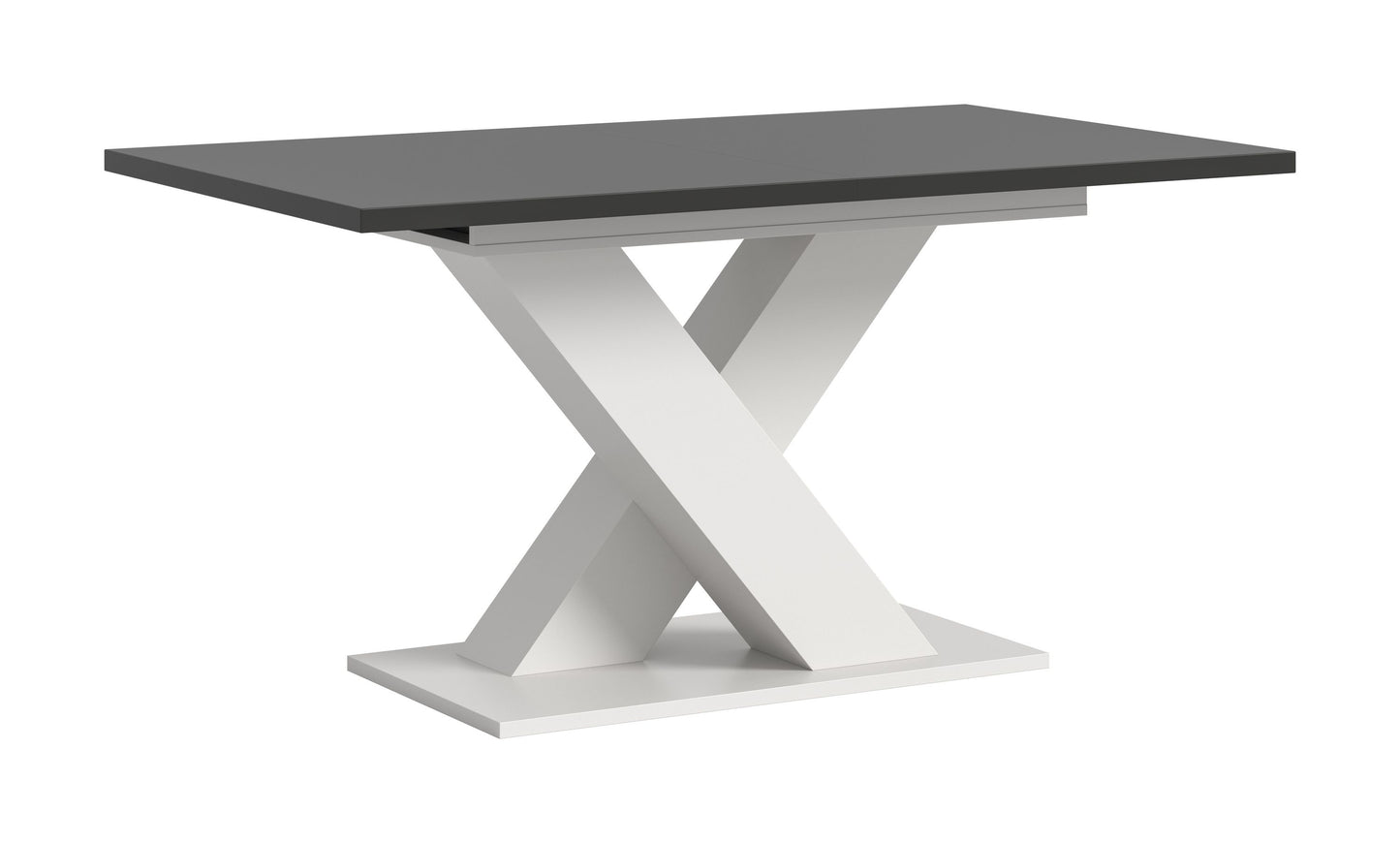 Table de salle à manger MOTION (L/H/P : env. 150/76/90 cm) en blanc/cachemire