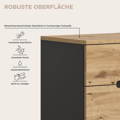 Homes & Jones Garderoben Set 2-tlg., Flurmöbel Set passend für kleine Flure