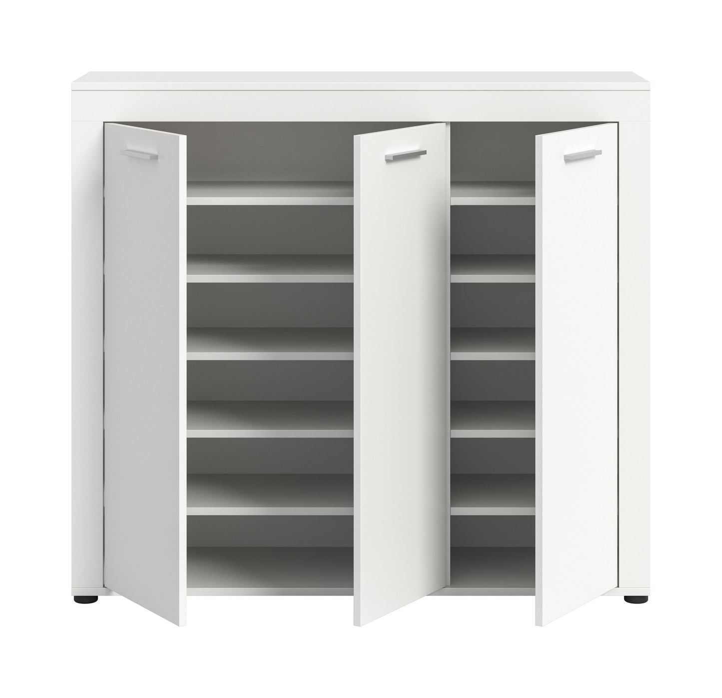 Homes & Jones Schuhschrank 120 cm breite, Garderobenschrank-Universalschrank