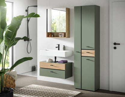 Homes & Jones Badmöbelset 2-tlg. Badmöbelset mit Badspiegelschrank, Badmöbel