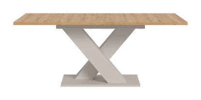Table de salle à manger MOTION (L/H/P : env. 150/76/90 cm) en blanc/cachemire