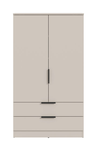 Homes & Jones Kleiderschrank 80 cm, Jugendzimmerschrank mit Schubladen