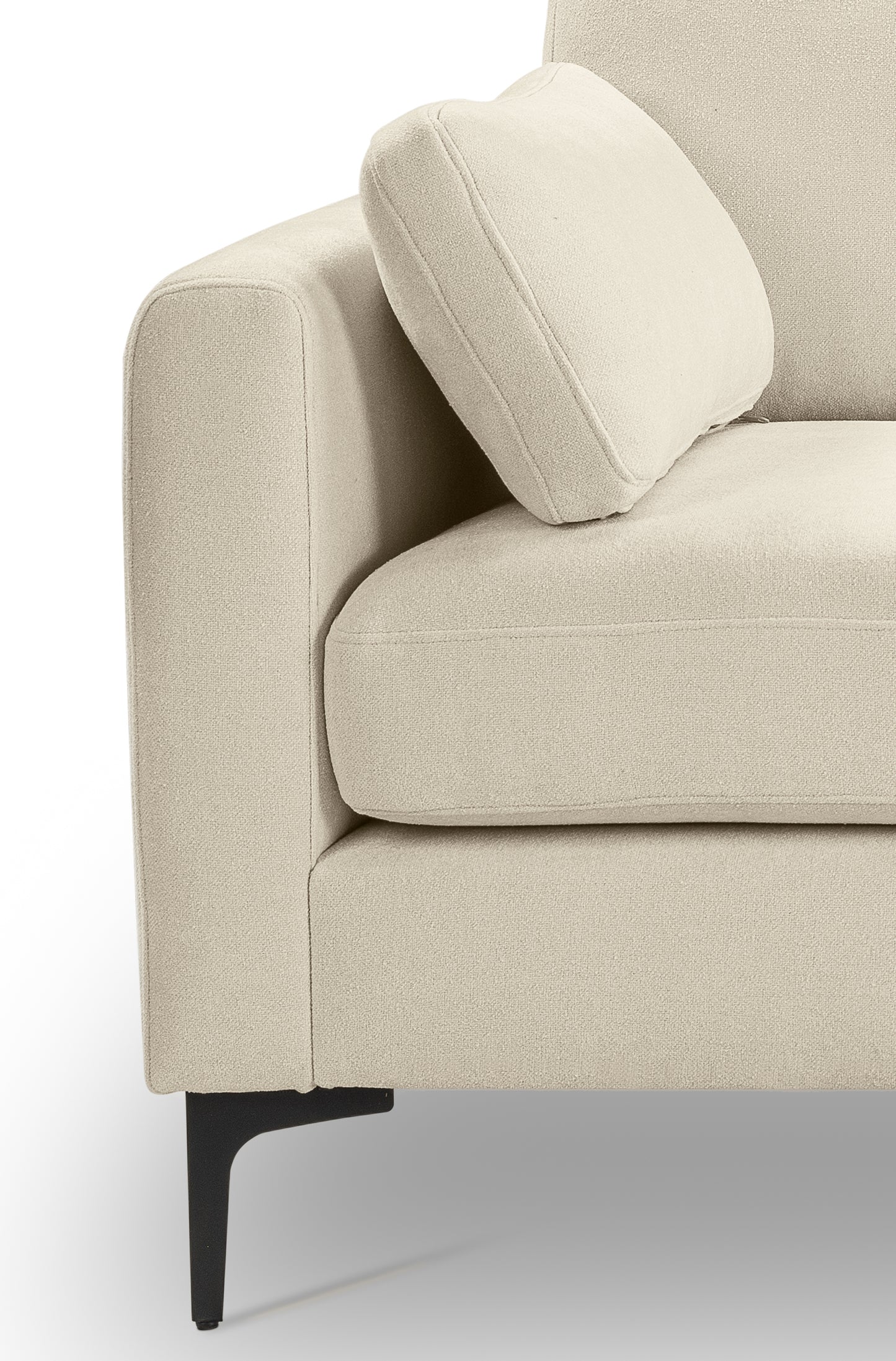 Venti Sofa – High-Quality 3.5-Seater Upholstered Sofa with Woven Fabric Cover