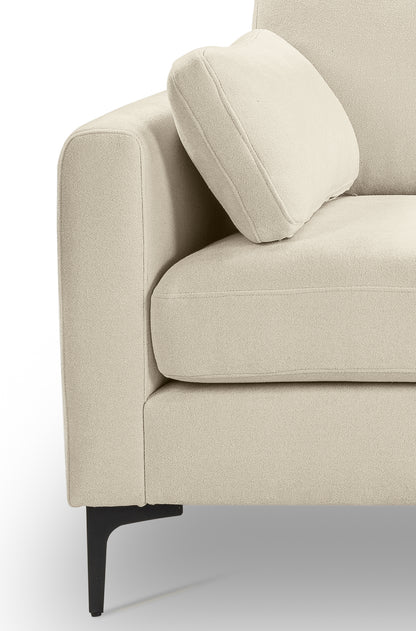 Venti Sofa – High-Quality 3.5-Seater Upholstered Sofa with Woven Fabric Cover